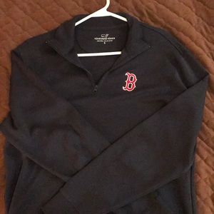 Vineyard Vines Red Sox quarter zip